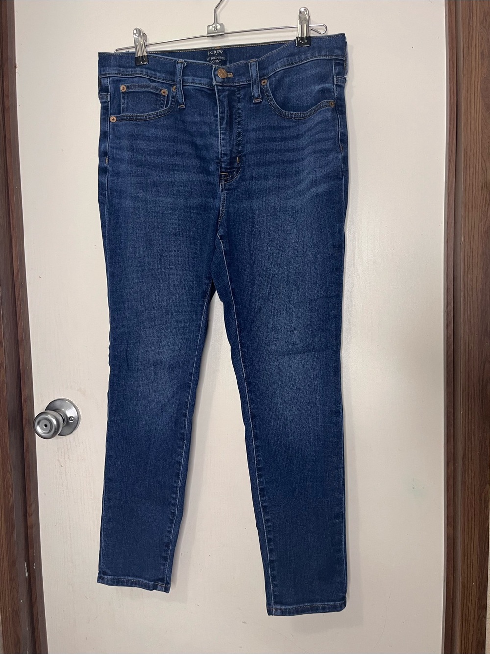 J. Crew Women's 10” high rise Skinny Jeans